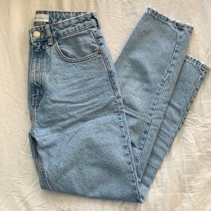 Zara Blue Mom Jeans